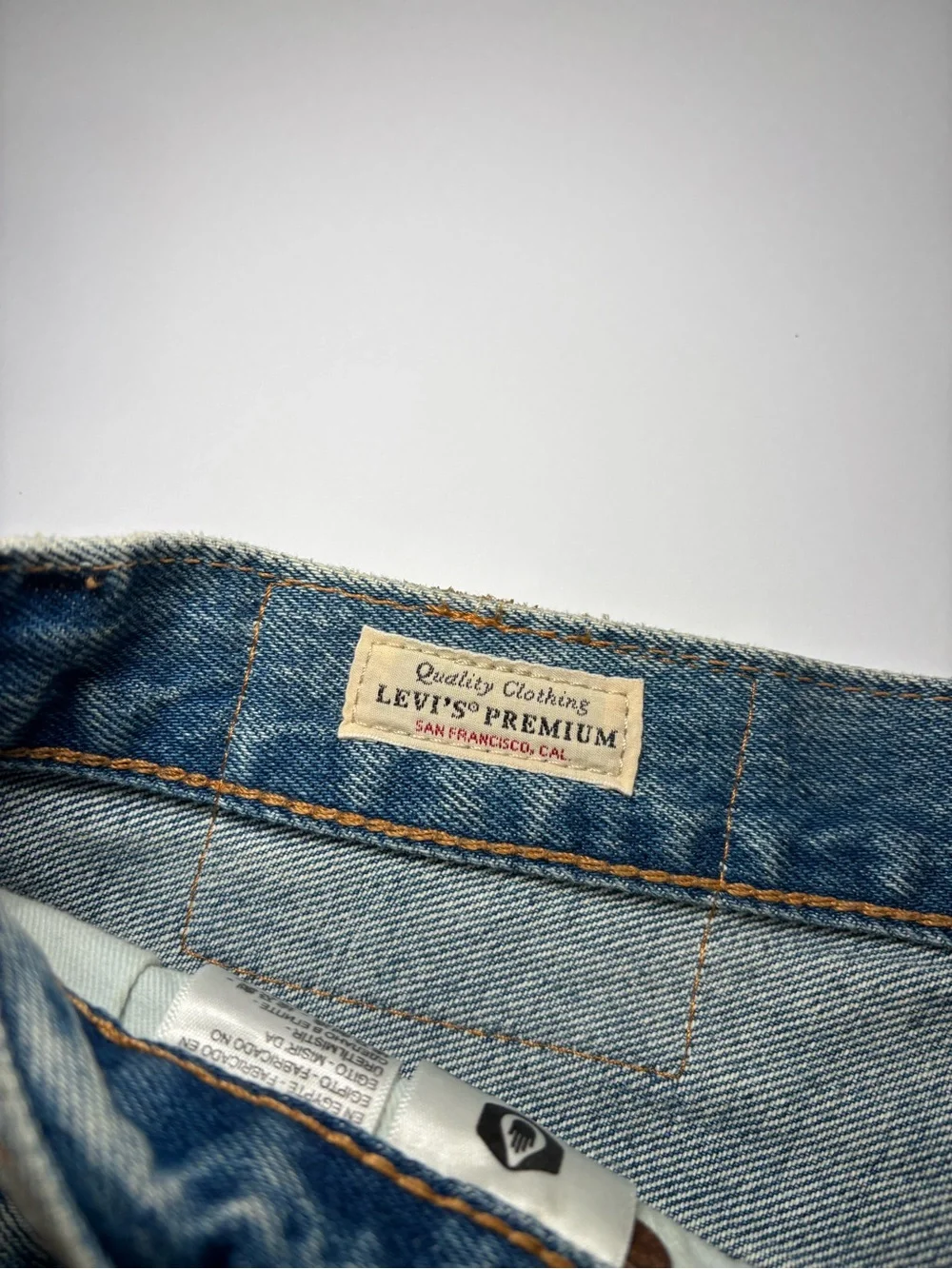Classic Light Blue Denim Cutoff women’s Shorts